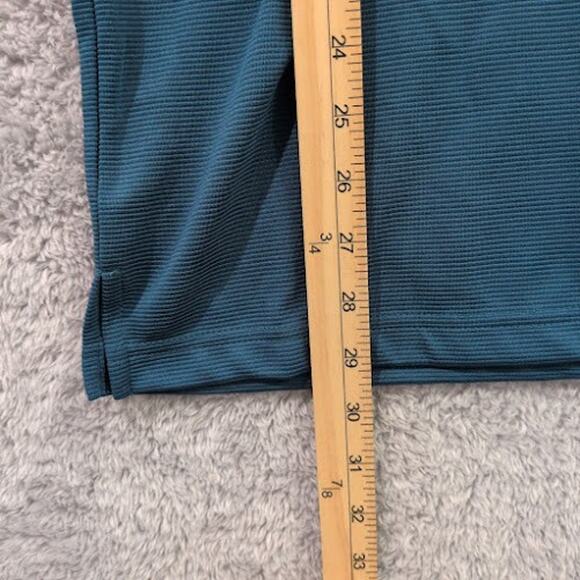 Grand Slam Performance Golf Shirt Men's XL Polo UPF 50 Wicking Deep Teal NWT - Picture 7 of 11